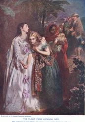 O vôo de Lucknow 1857 AD